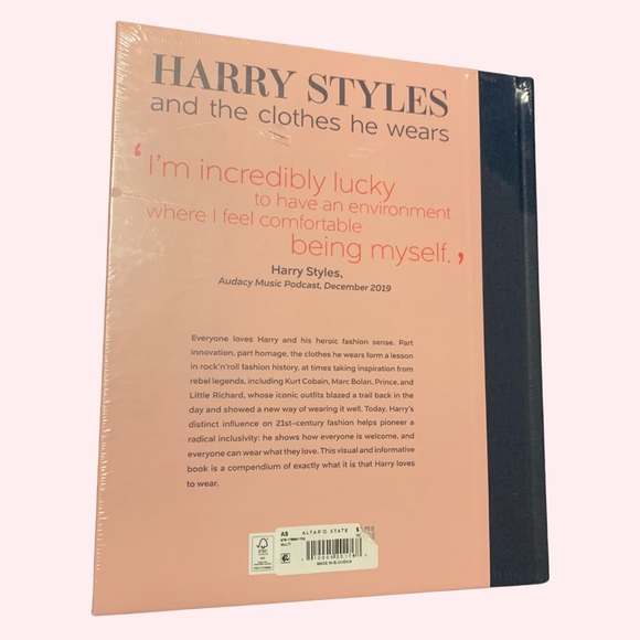 NWT - Harry Styles coffee table hardcover book - fashion in original shrink wrap - Picture 2 of 3